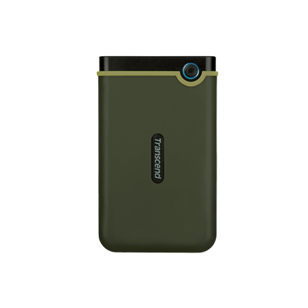 Transcend 2TB Green Portable Slim Hard Drive TS2TSJ25M3G