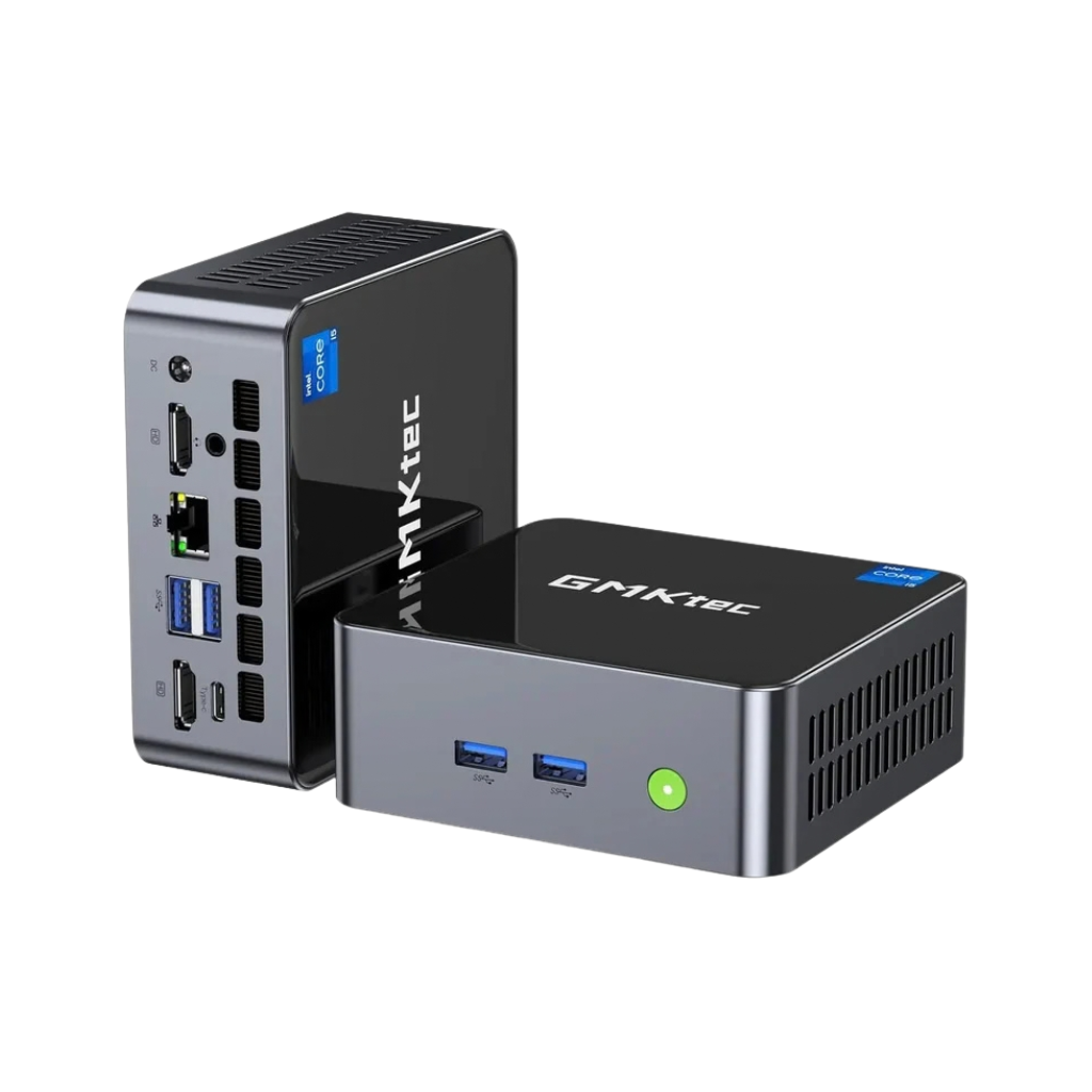 GMKtec M3 Pro NucBox Mini PC (Black) - Intel i5-13500H | 16GB DDR4 | 512GB M.2 | WiFi 6 | 2.5G | Windows 11 Pro | 2xHDMI | USB3.0 | USBC