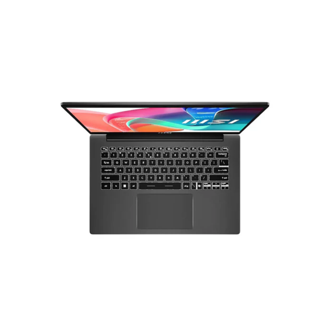 MSI Modern 14 F1MG-887PHNN Platinum Gray | 14in FHD IPS | Intel Core 7 150U | 16GB DDR4 | 512GB SSD | Intel Graphics | Windows 11 Home | MS Office Home 2024 | MSI Sleeve Bag