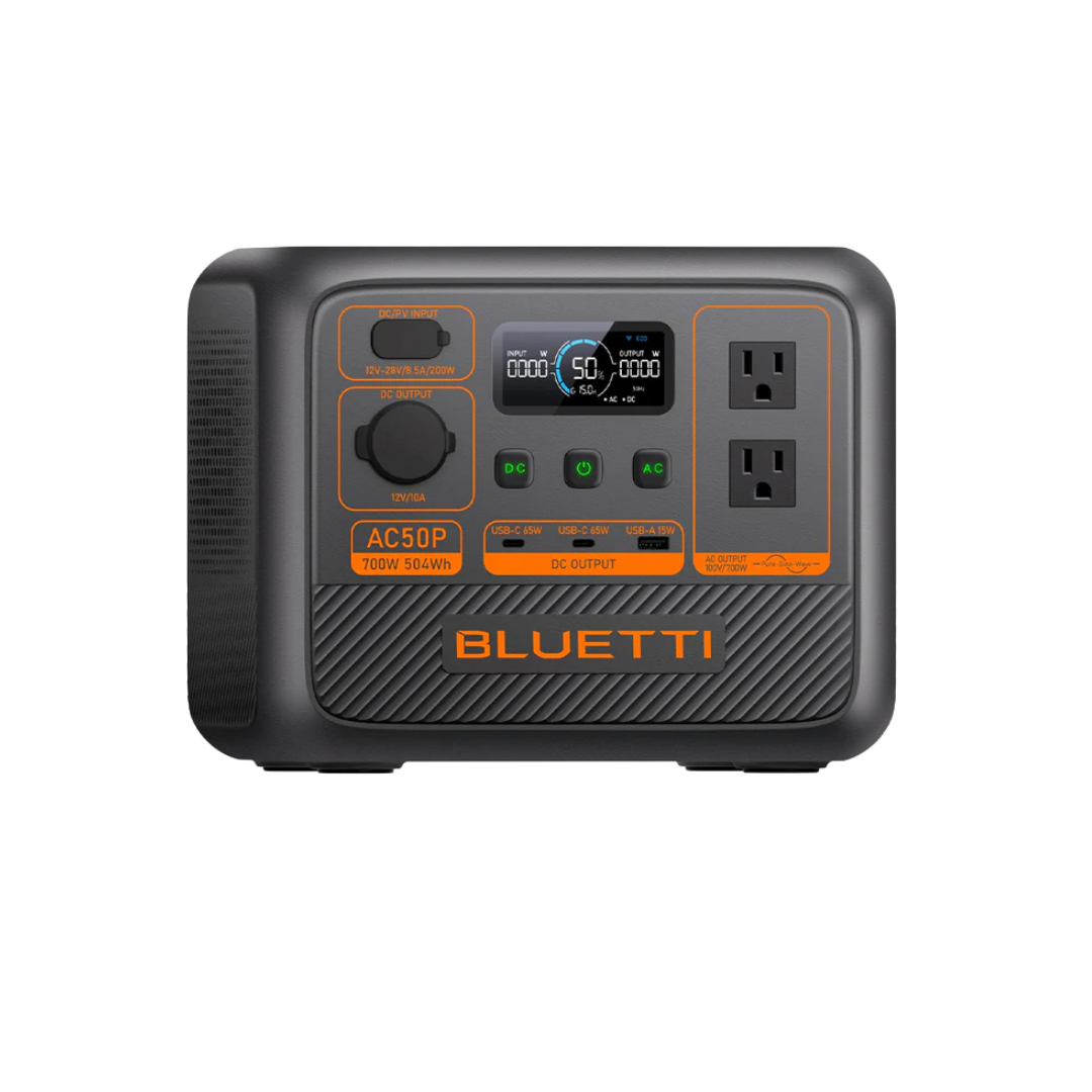 BLUETTI AC50P Portable Power Station | 700W 504Wh