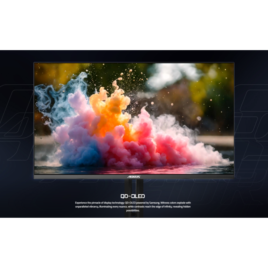 Gigabyte Aorus FO32U2P OLED 31.5" 240Hz UHD 3840x2160 0.03ms (GTG) Tactical Gaming Monitor GP-AORUS-FO32U2P-AP