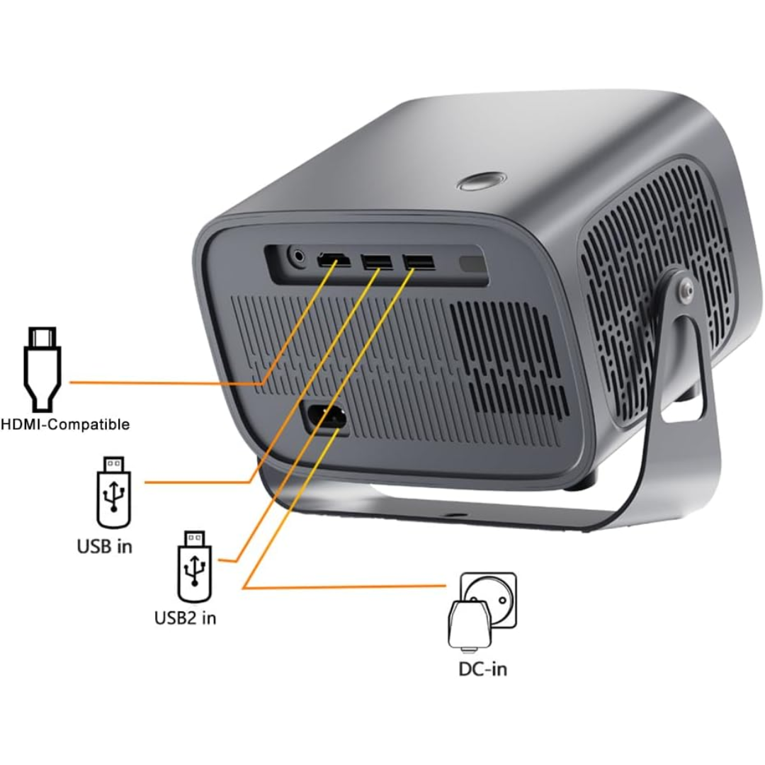 A10 4K Ultra HD Android TV Mini Smart Projector