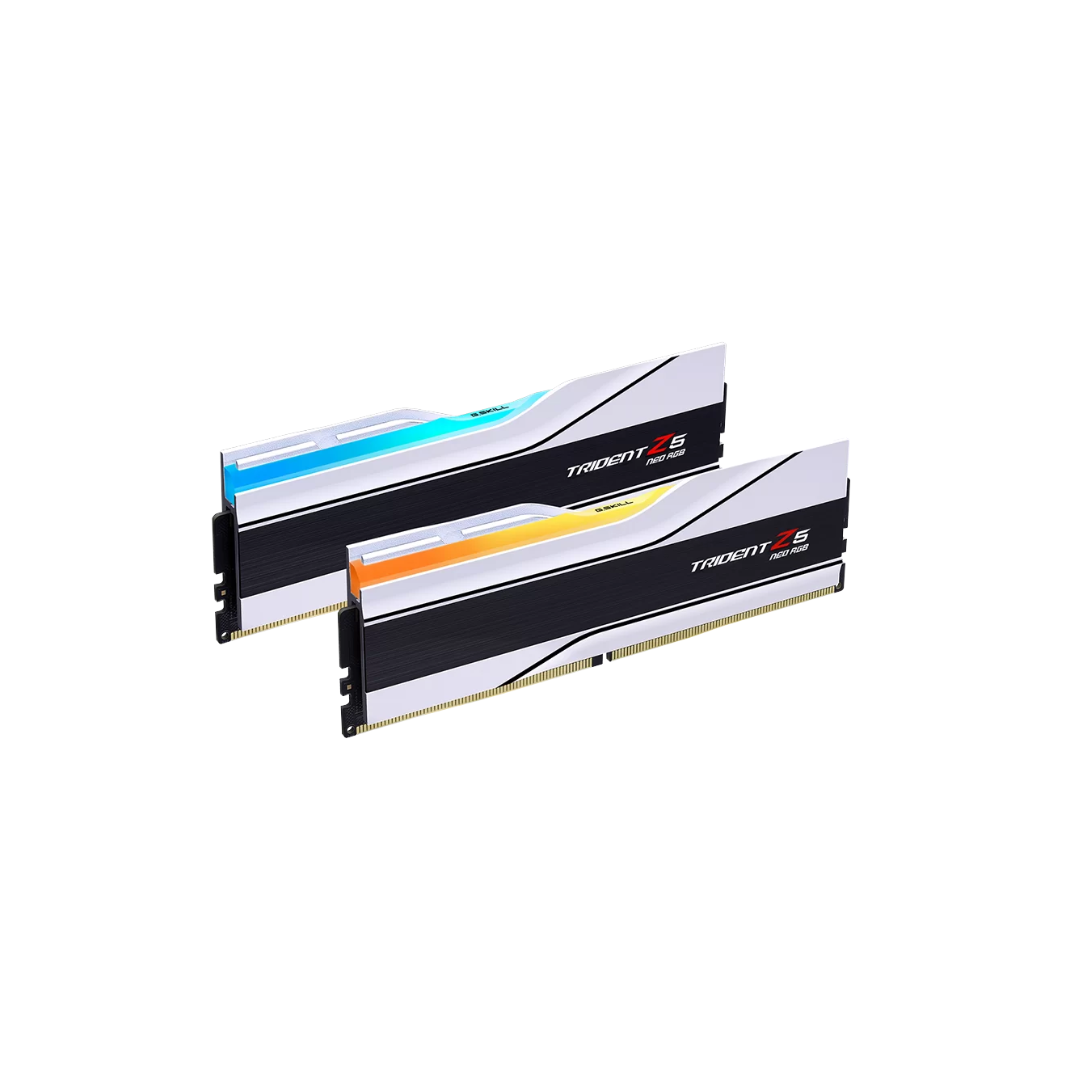 G.Skill Trident Z5 NEO RGB 64GB DDR5 6000MTs F5-6000J2836G32GX2-TZ5NRW Desktop Memory