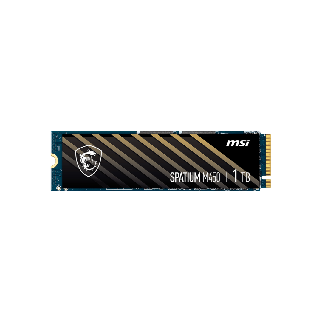 MSI Spatium M450 1TB M.2 PCIe NVMe SSD 3D NAND Flash Solid State Drive