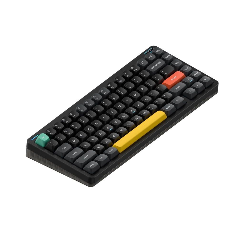 Nuphy Halo75 V2 | Blush Keyboard ( Black / White )