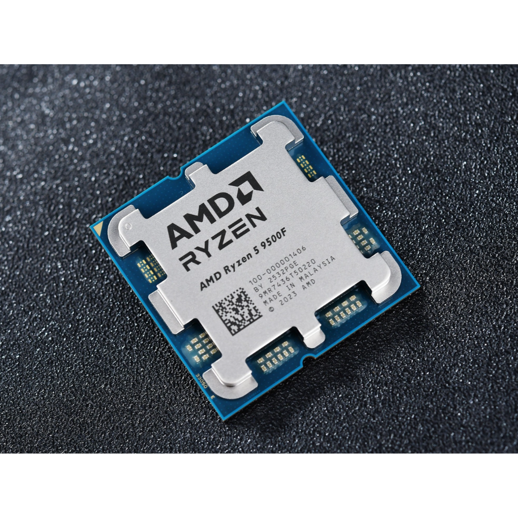 AMD Ryzen 5 9500F 6-Core, 12-Threads AM5 Desktop Processor with Fan (Tray)
