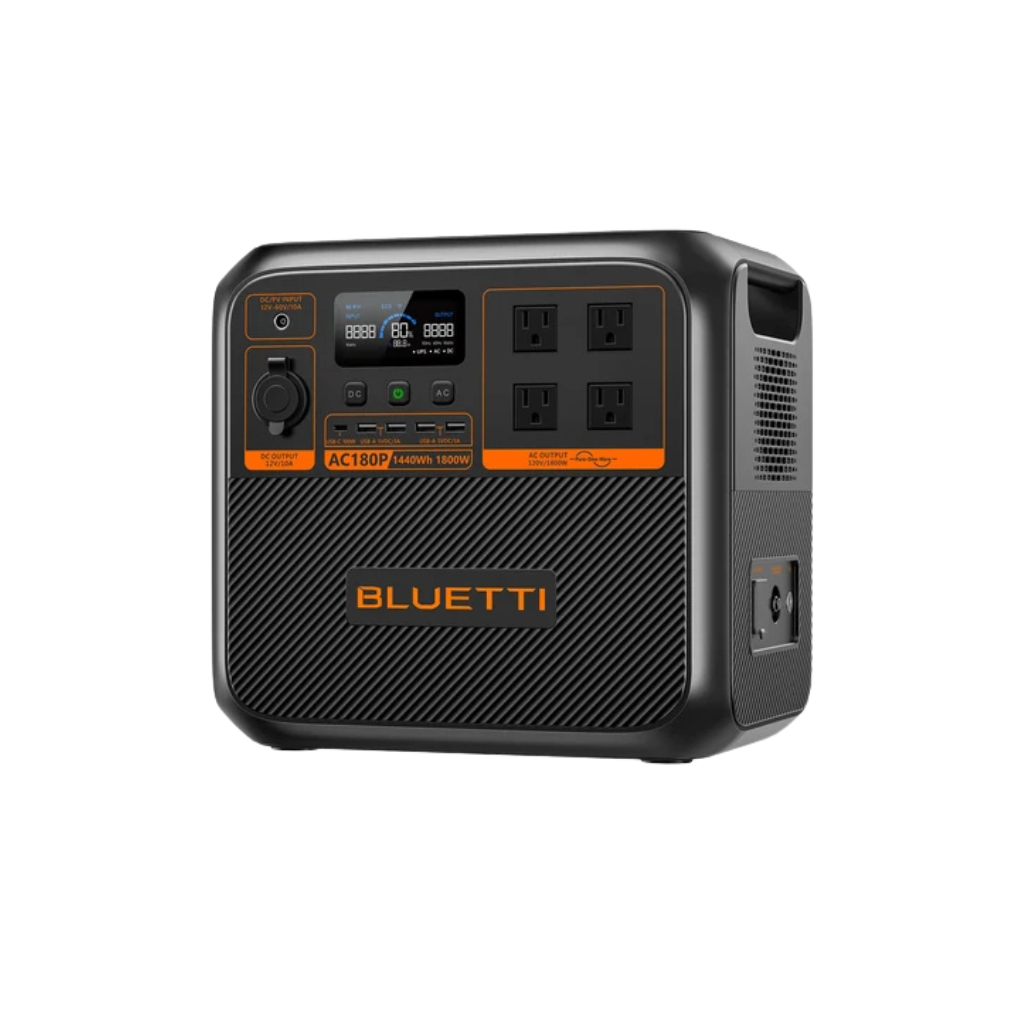 Bluetti AC180P 1800W Solar Portable Power Station