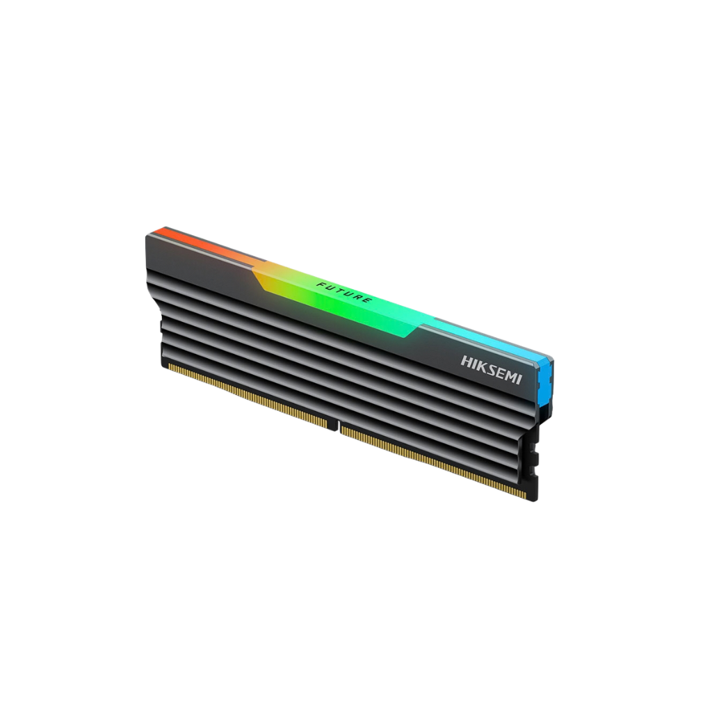 Hiksemi Future 16GB RGB Single DDR5 6000MTs UDIMM Gaming Memory with Heatsink HSC516U60C4