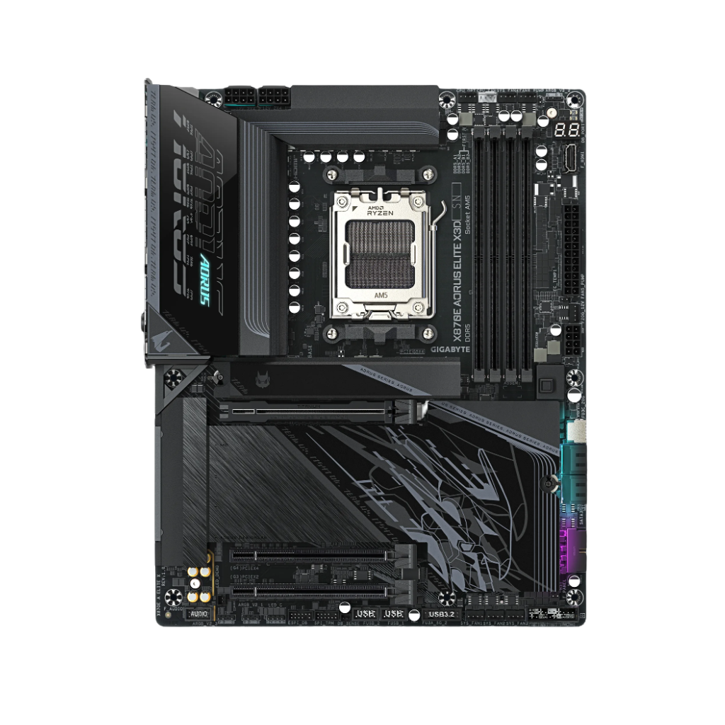 Gigabyte X870E Aorus Elite X3D WiFi7 DDR5 ATX AM5 Motherboard