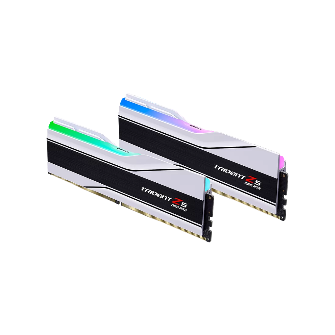 G.Skill Trident Z5 NEO RGB 64GB DDR5 6000MTs F5-6000J2836G32GX2-TZ5NRW Desktop Memory