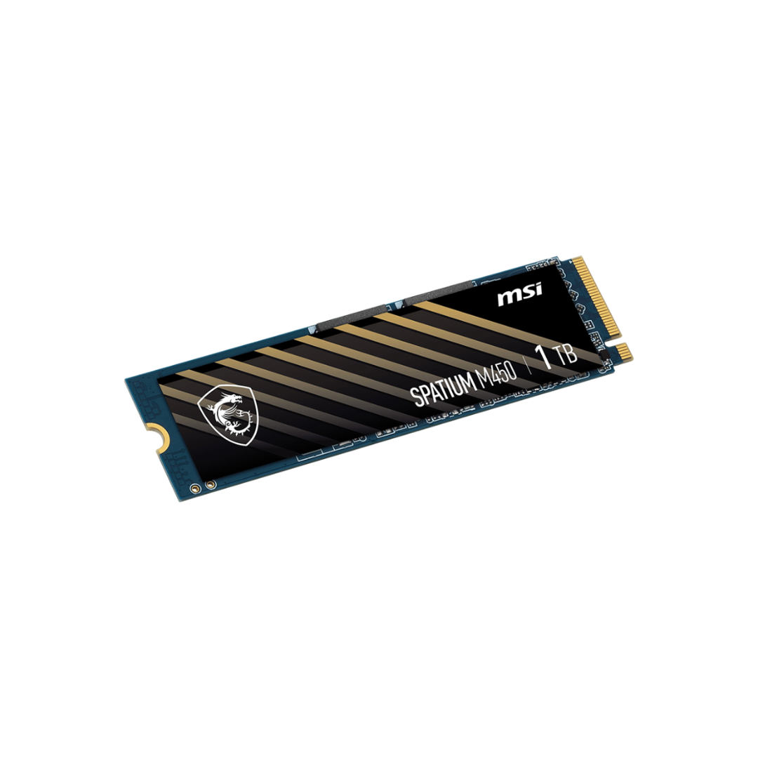 MSI Spatium M450 1TB M.2 PCIe NVMe SSD 3D NAND Flash Solid State Drive