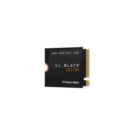 Western Digital M.2 Black 1TB SN770M NVME SSD Gen4 WDS100T3X0G
