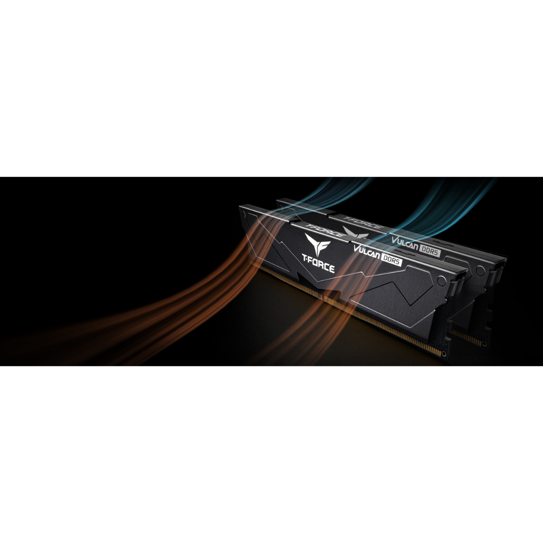 T-Force Vulcan 16GB 1x16G DDR5 5600MT/s CL36 FLBD516G5600HC36B01 Desktop Memory