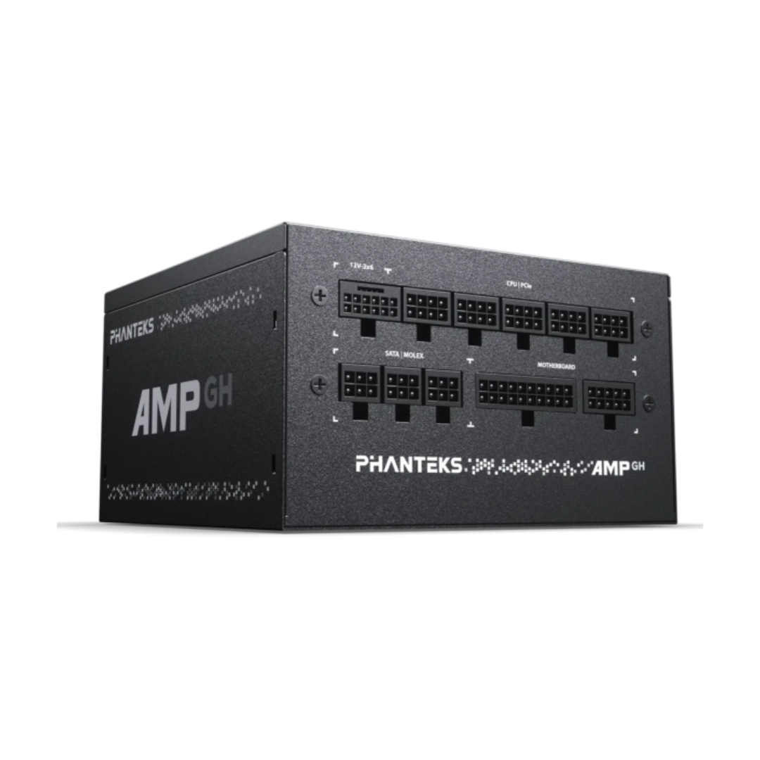 Phanteks AMP GH 750W Gold ATX 3.1 PCIe 5.1 80+ Fully Modular Black Power Supply PH-P750GH_BK01