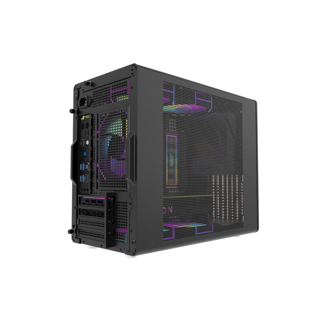 DarkFlash WD200 Wood Edition mATX PC Case ( Black | White )