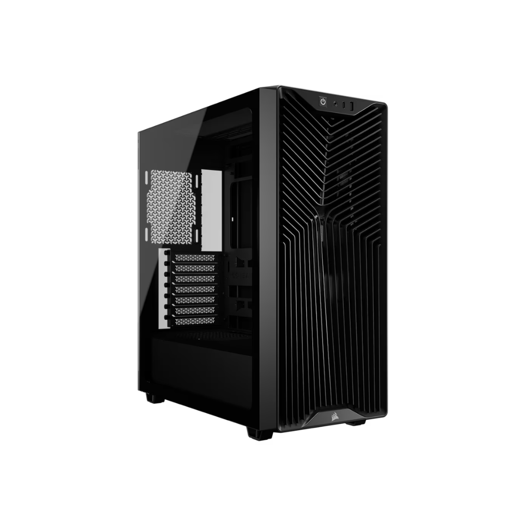 Corsair 3200D RS TG ATX Mid-Tower PC Case w/ 3x non-ARGB Fans (Black CC-9011334-WW | White CC-9011335-WW)