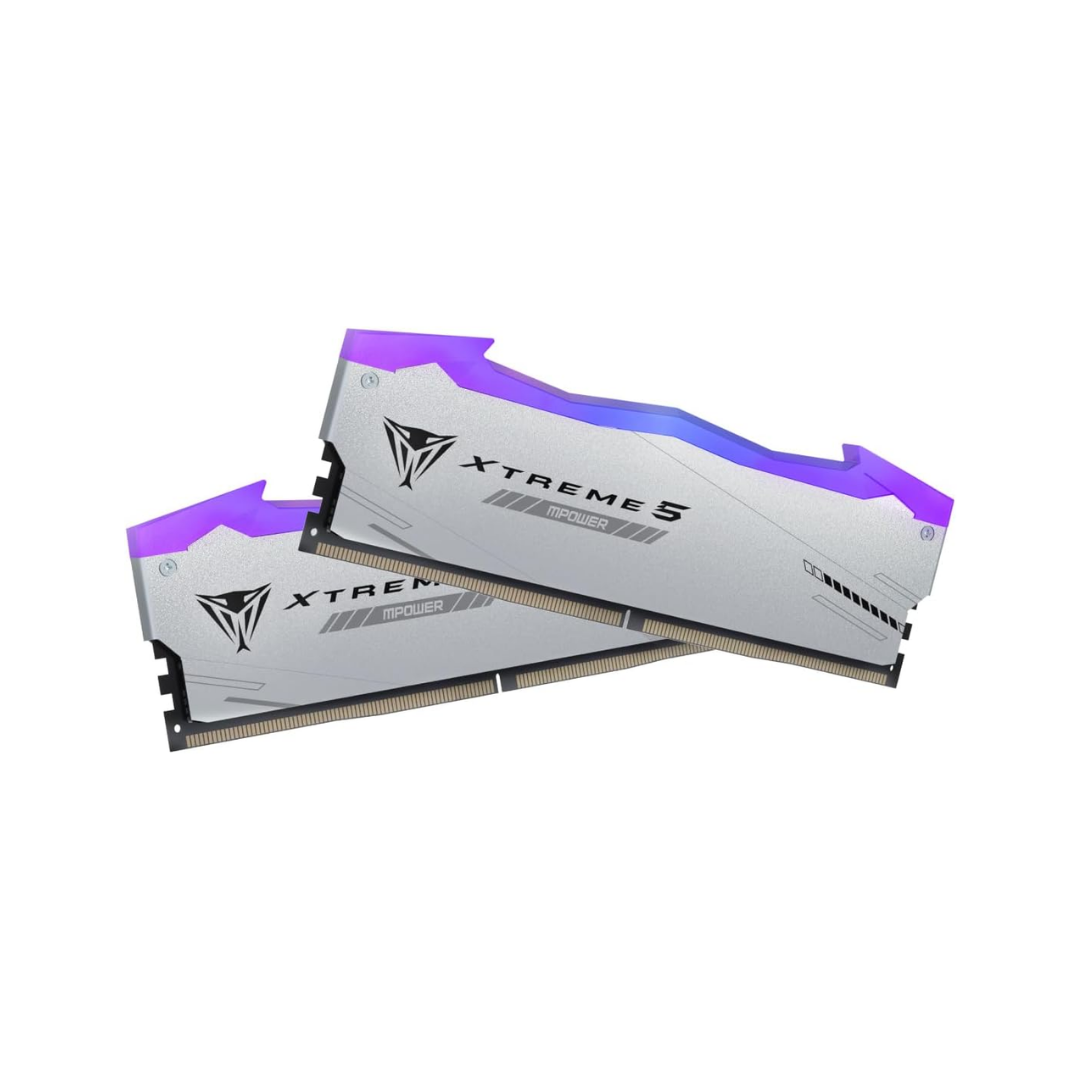 Patriot Viper Xtreme 5 RGB MPOWER 32GB 16GB*2 DDR5 6000MTs CL30 Desktop Memory PVXR532G60C30KM