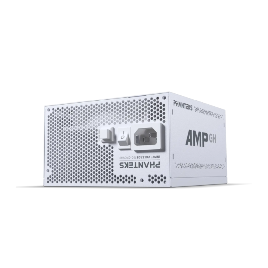 Phanteks AMP GH 750W Gold ATX 3.1 PCIe 5.1 80+ Fully Modular White Power Supply PH-P750GH_WT01