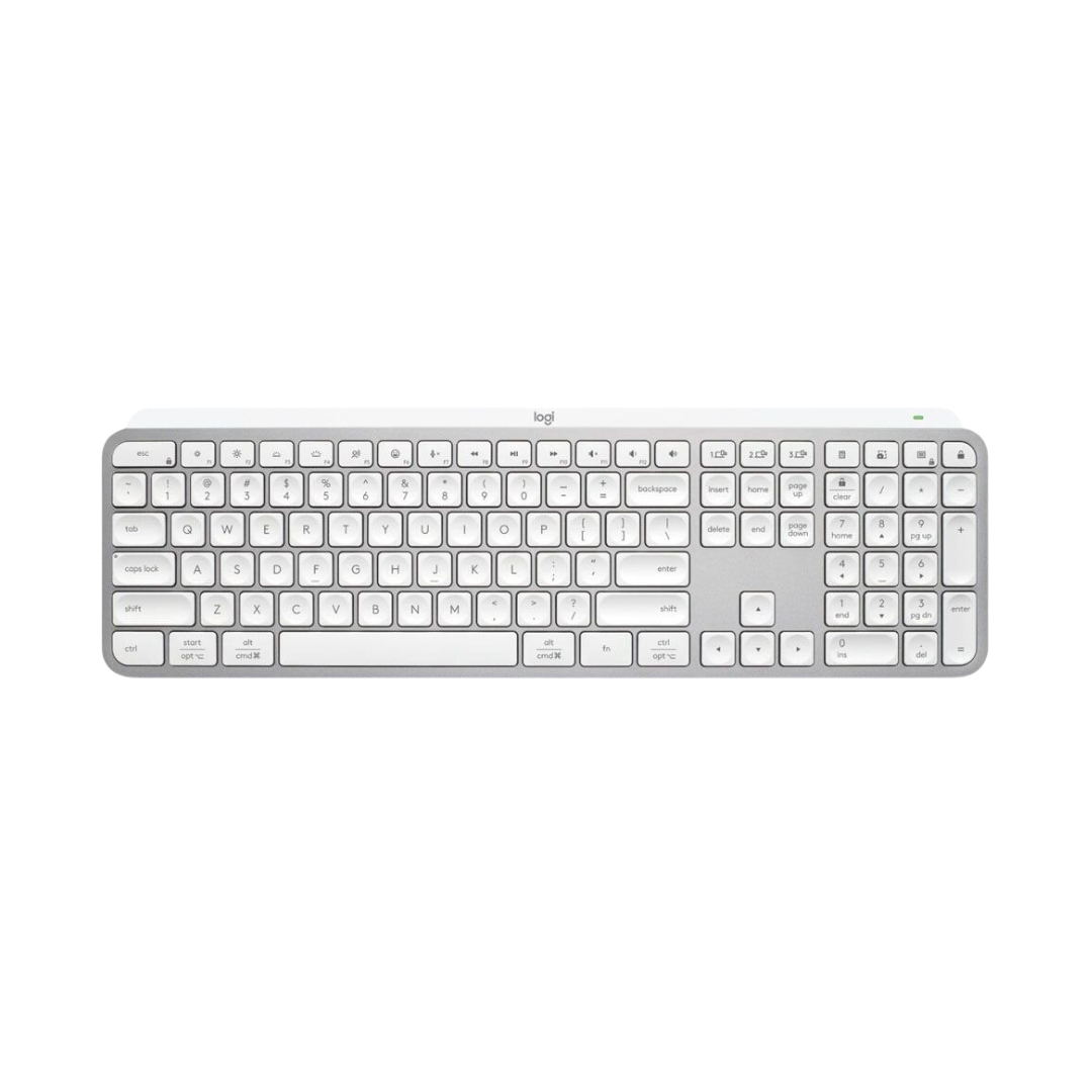 Logitech MX Keys S Advanced Wireless Illuminated Keyboard Pale Gray 920-011564