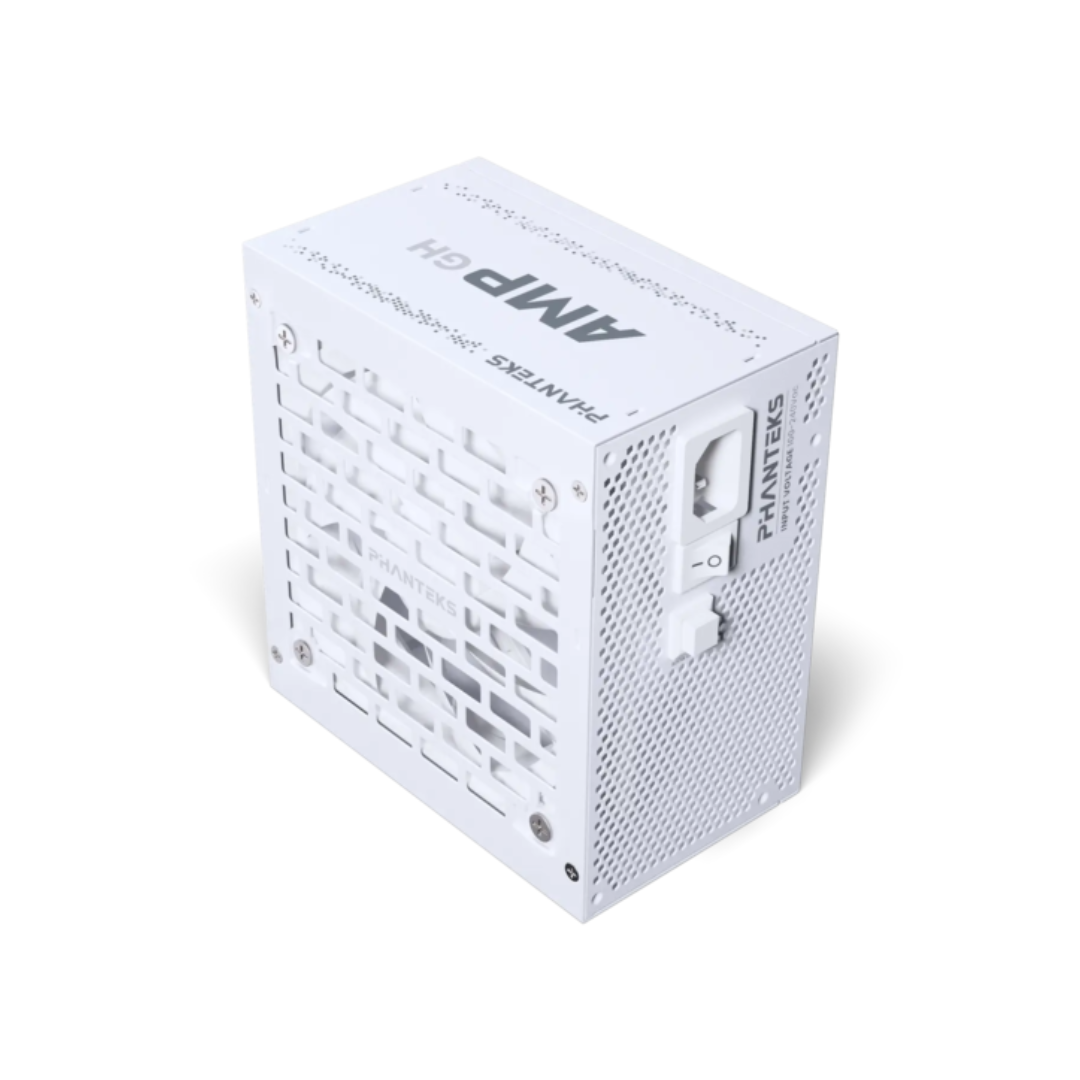 Phanteks AMP GH 750W Gold ATX 3.1 PCIe 5.1 80+ Fully Modular White Power Supply PH-P750GH_WT01