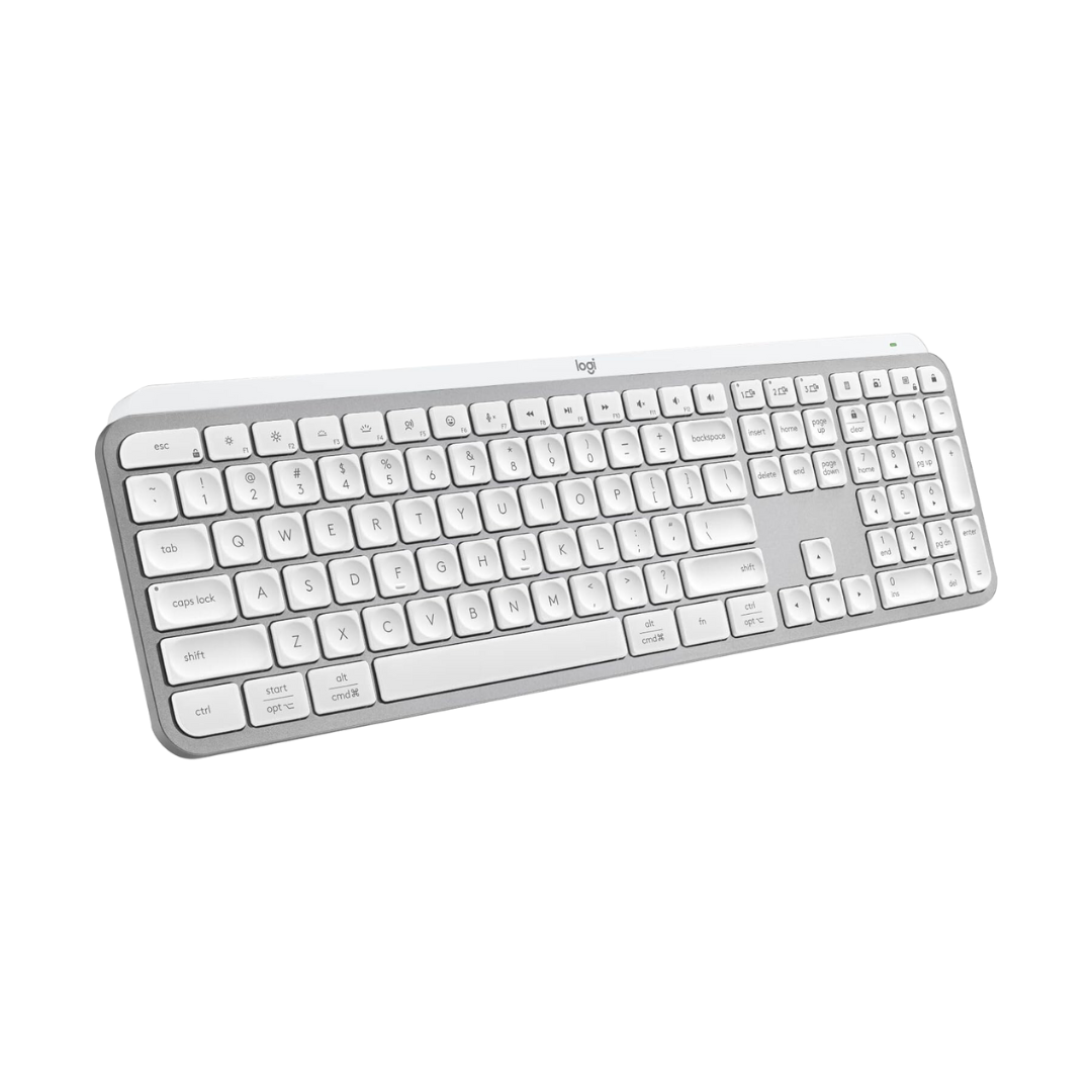 Logitech MX Keys S Advanced Wireless Illuminated Keyboard Pale Gray 920-011564