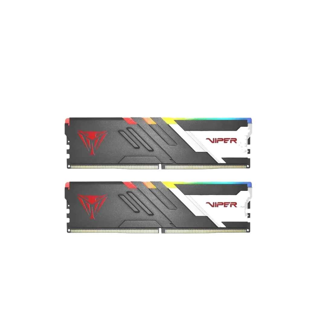 Patriot EP Viper Venom RGB 32GB 16GB*2 DDR5 5600MT/s CL36 1.25V Desktop Memory PVVR532G560C36K