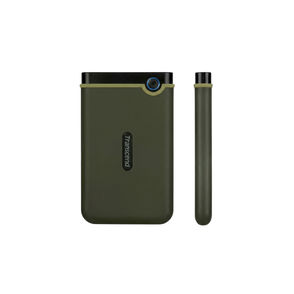 Transcend STOREJET M3 1TB Portable Slim Hard Drive ( Green TS1TSJ25M3G | Gray TS1TSJ25M3S )