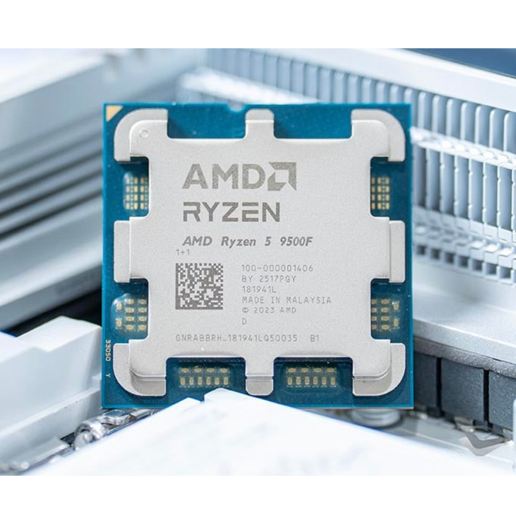AMD Ryzen 5 9500F 6-Core, 12-Threads AM5 Desktop Processor with Fan (Tray)