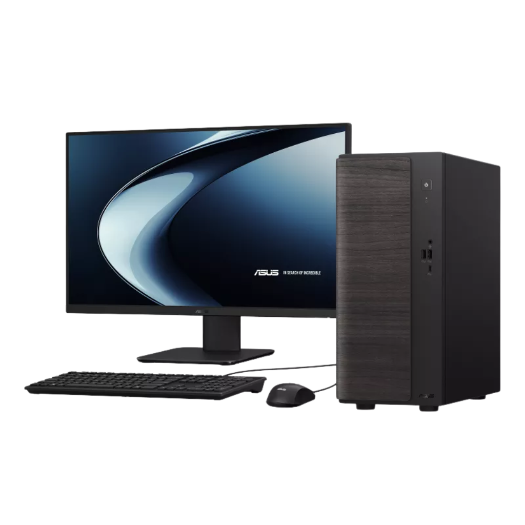 Asus Desktop AIO V501MV-05210H017WS (Black) Intel Core 5 210H | 16GB DDR4 | 512GB SSD | 23.8" FHD 144Hz | Windows 11 | Office Home and Student | Keyboard