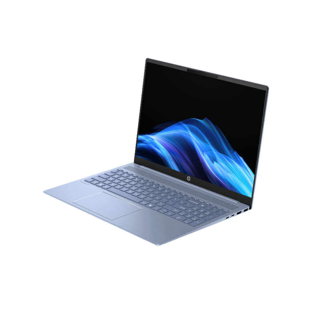 HP OmniBook 5 AI Laptop (Sky Blue) 16-af1063TU 16inch 2K | Core Ultra 7 255U | 32GB RAM | 1 TB SSD | Intel Graphics | Windows 11 Home | MS Office Home 2024 (BX9D9PA)