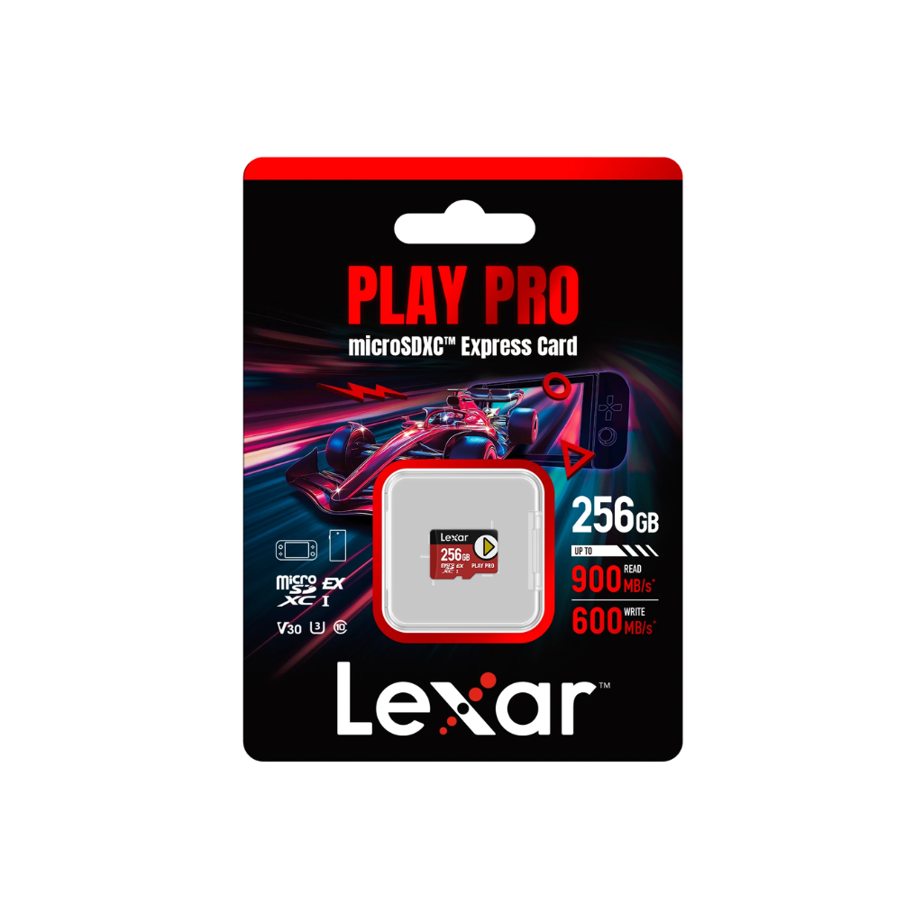 Lexar PLAY PRO MicroSDXC 256GB Class 10 Express Card