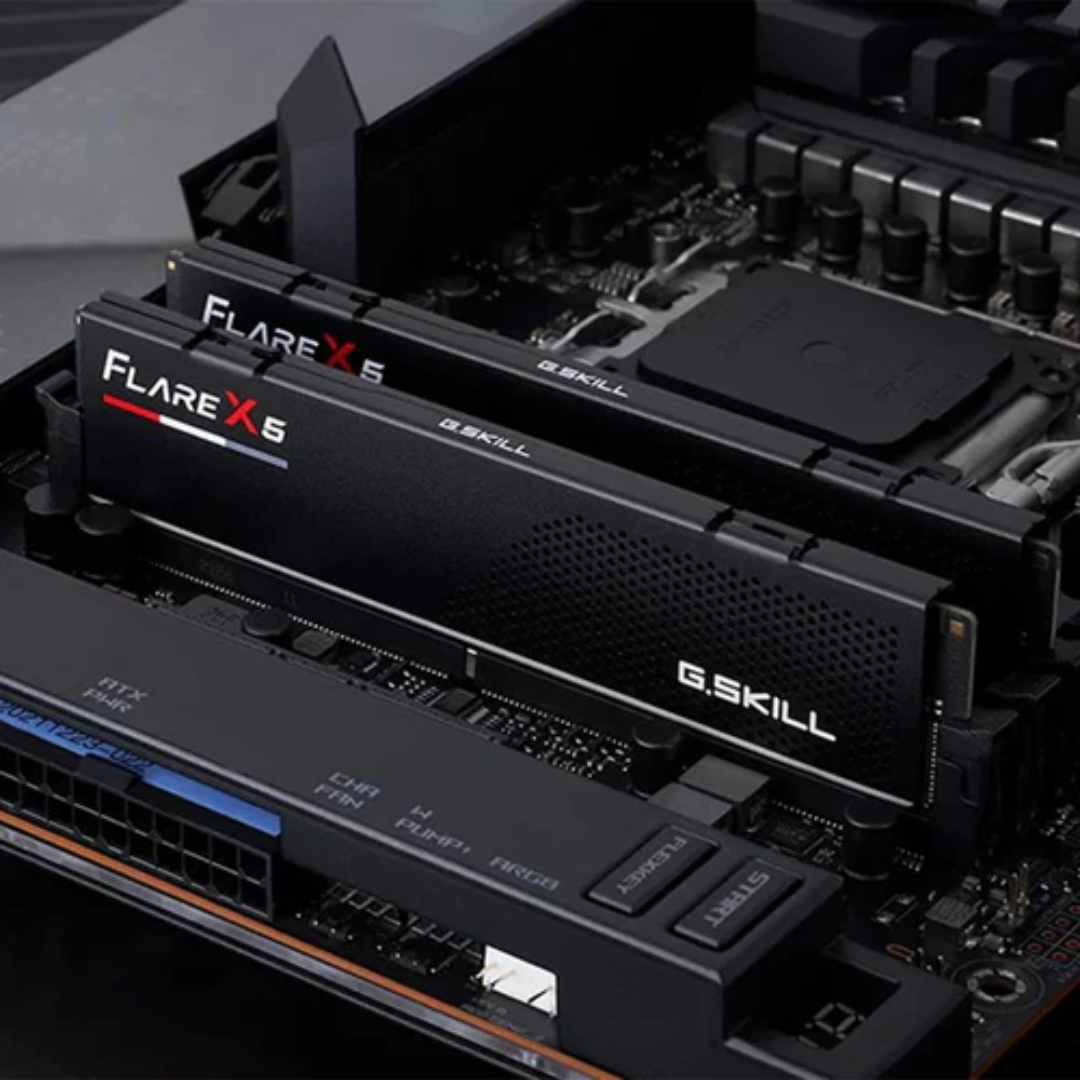 GSkill Flare X5 32GB 32GBx1 DDR5 6000 MT/s CL36-36-36-96 1.35V Intel XMP / AMD EXPO Desktop Memory F5-6000J3636F32GX1-FX5