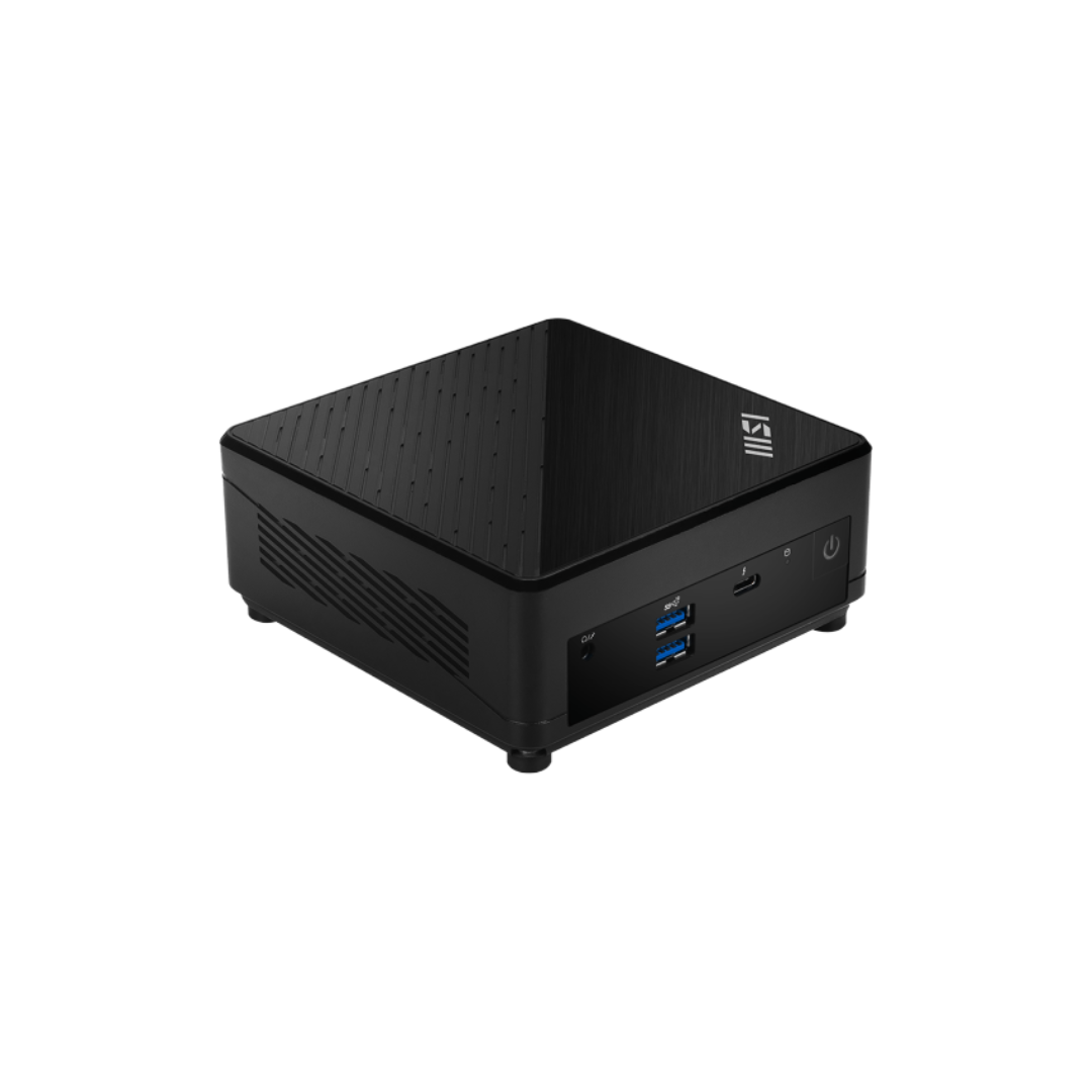 MSI Cubi 5 FULL DESKTOP 12M-474PH mini Desktop PC - Intel Core i5-1235U | Intel SOC | IGP | SO-DIMM DDR4 8GB (8GB*1) | 500G M.2 PCIe SSD | AX 211 Wi-Fi 6E | Win 11 Home & MS OFC | 65W | KB + Mouse Wired