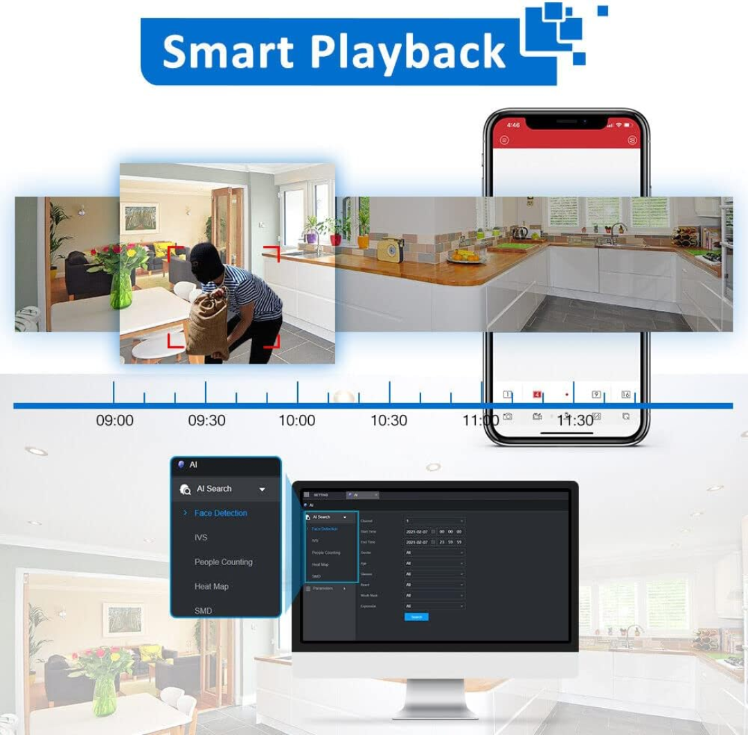 Hikvision NVR 8Channel 4K AcuSense DS-7608NXI-K2