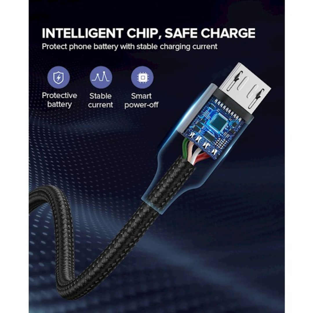 Ugreen USB-A to Micro USB Cable 1.5m Black US290/60147