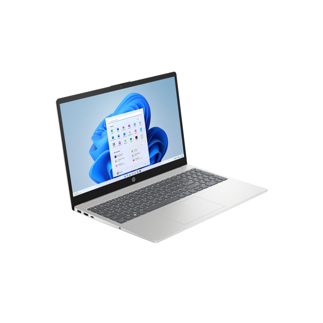 HP 15-fc0566AU Laptop (Natural Silver) 15.6" FHD | AMD Ryzen 5 7520U | 16GB RAM | 512GB SSD | Windows 11 Home (C5AX8PA)