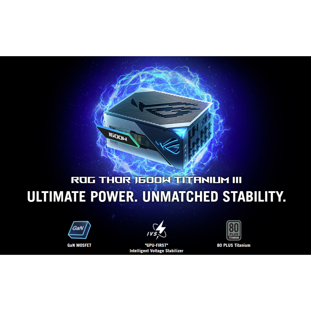 Asus ROG THOR TITANIUM III 1600W ROG-THOR-1600T3-GAMING Power Supply