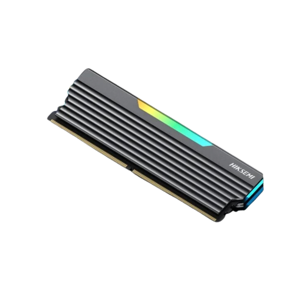Hiksemi Future 16GB RGB Single DDR5 6000MTs UDIMM Gaming Memory with Heatsink HSC516U60C4