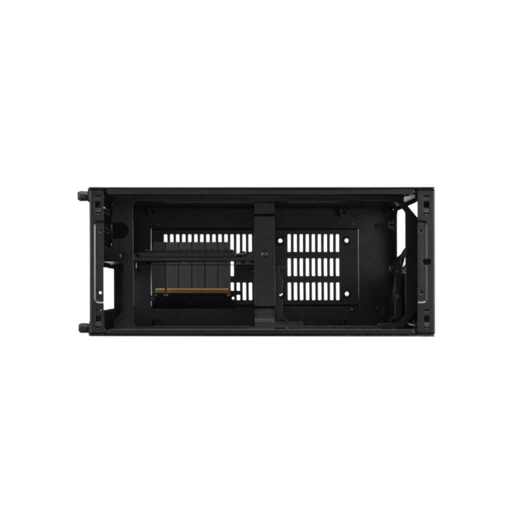 Lian Li A4-H2O w/ PCIe5 BLACK Aluminum Mini-ITX Case A4H2OX5
