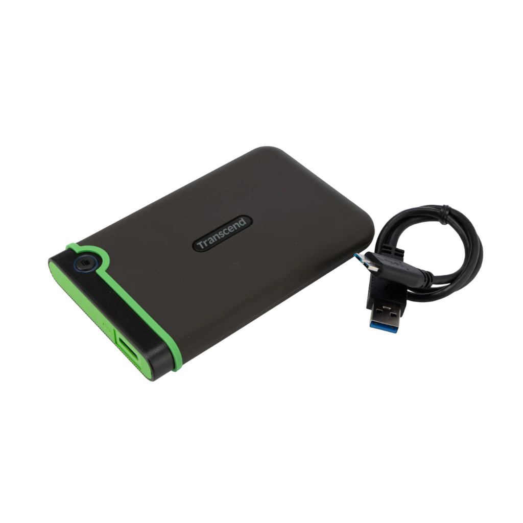 Transcend 2TB Gray Portable Slim Hard Drive TS2TSJ25M3S