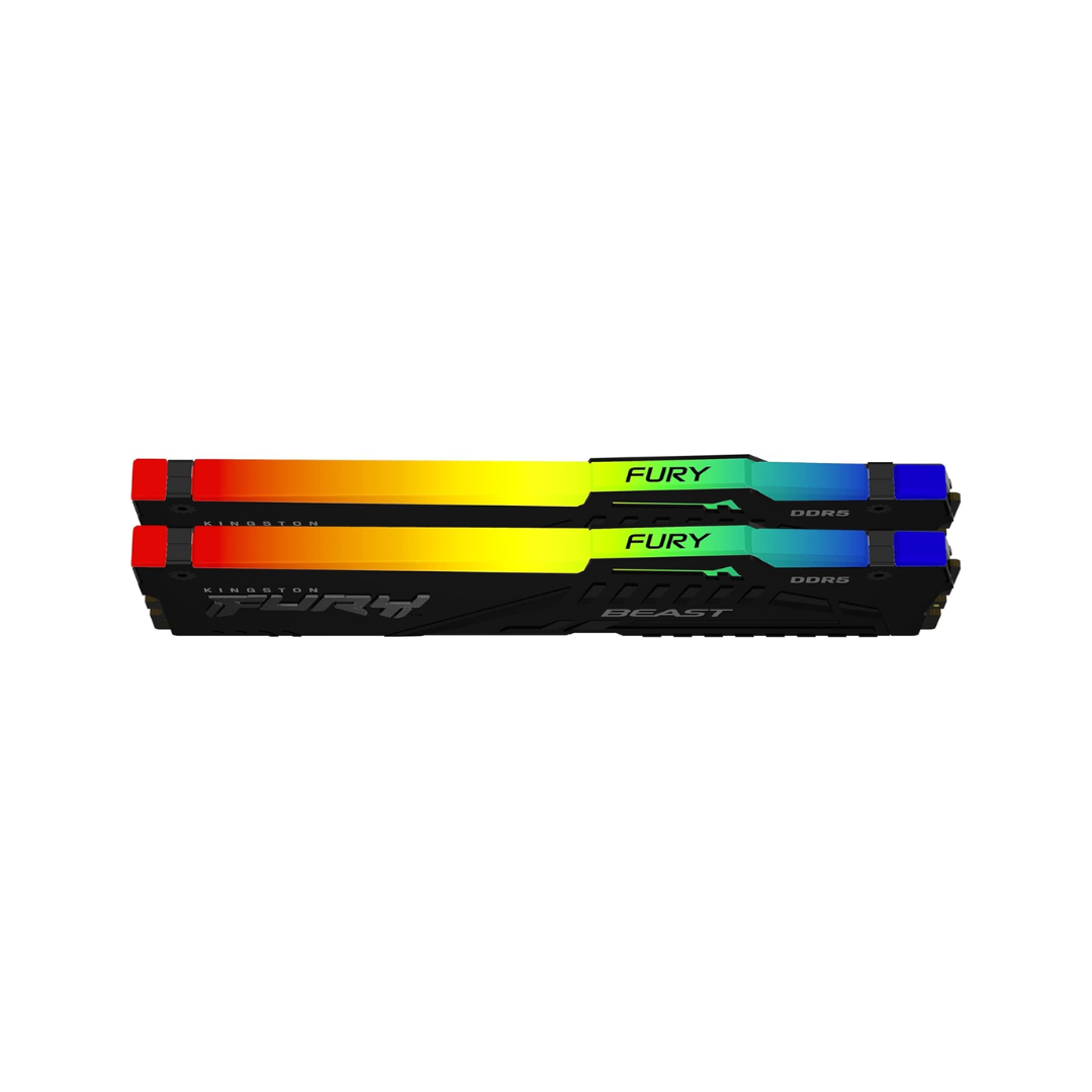 Kingston Fury Beast RGB 32GB DUAL DDR5 6000MT/s CL30 KF560C30BBAK2-32