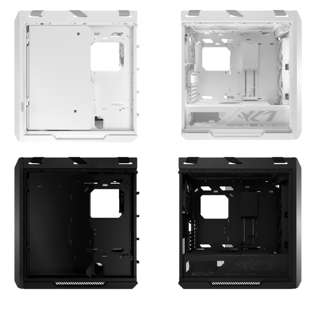 Asus ROG Strix Helios II GX601S EATX Mid-Tower PC Gaming Case with Dual Tempered Glass Side Panels (Black | White)