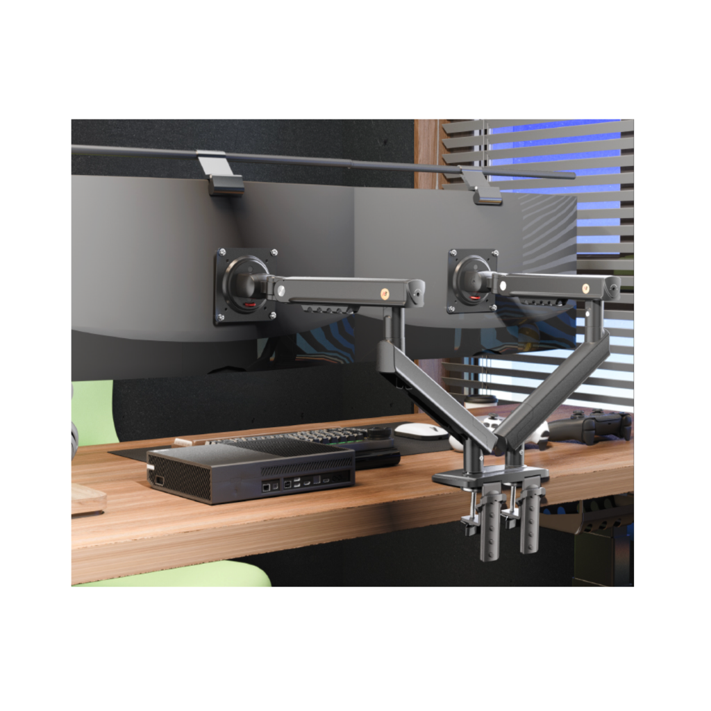 North Bayou A5C Dual Deskmount 17-32" (75x100) 2-9kg