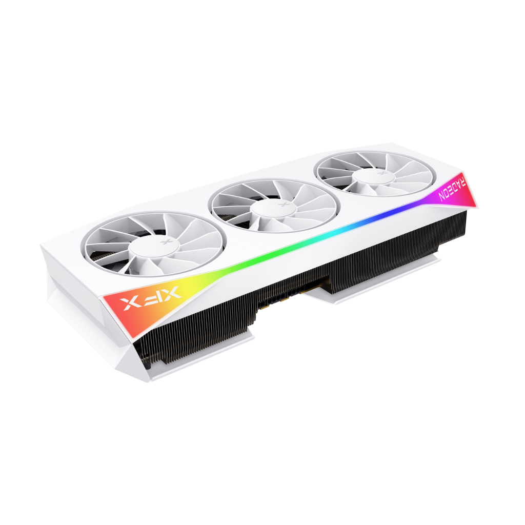 XFX Mercury RX 9070 XT Pro Gaming OC RGB 16GB GDDR6 White Graphics Card RX-97TRGBBW9