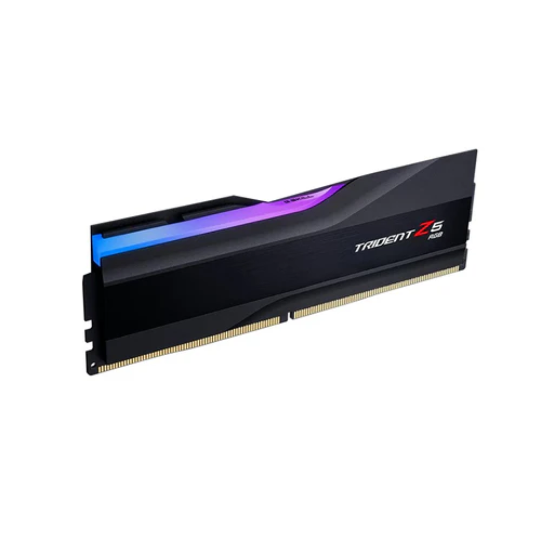 G.Skill Trident Z5 RGB 16GB 16x1 DDR5 6000MT/s F5-6000J3636F16GX1-TZ5RK Desktop Memory