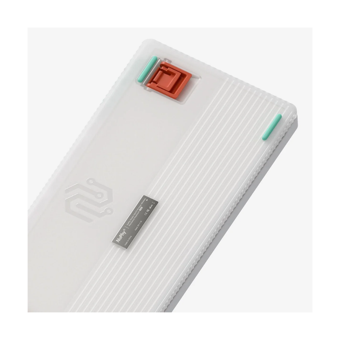 Nuphy Halo75 V2 White / Blush Keyboard