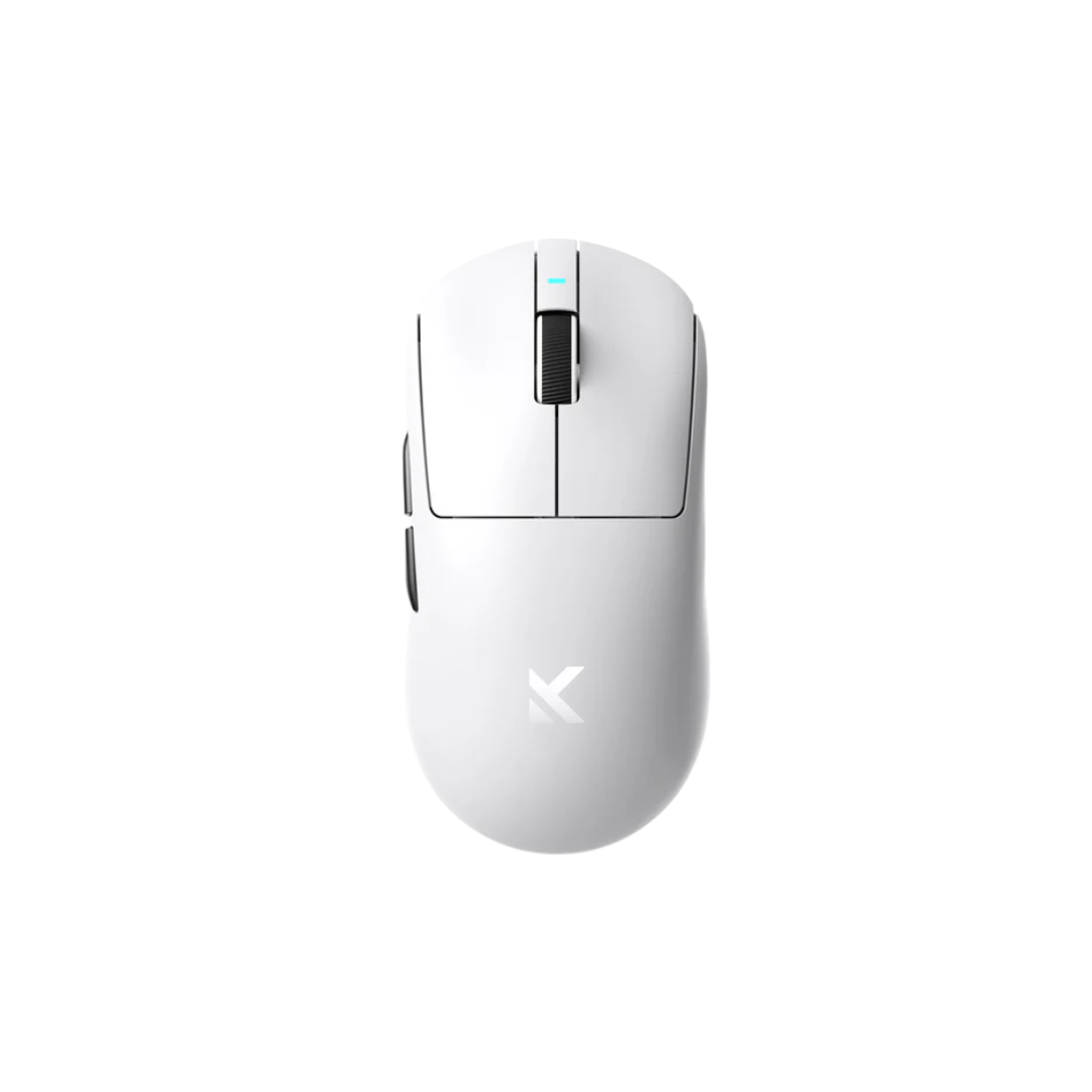 MCHOSE A7 Ultra Lightweight Tri-Mode Wireless Gaming Mouse White