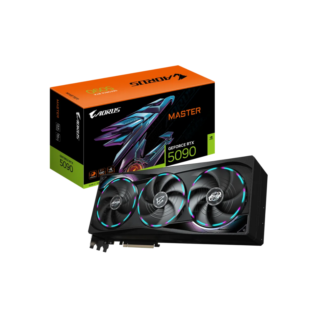 Gigabyte RTX 5090 Aorus Master 32G GV-N5090AORUS-M-32GD Graphics Card (Must be purchased with Gigabyte AIO)