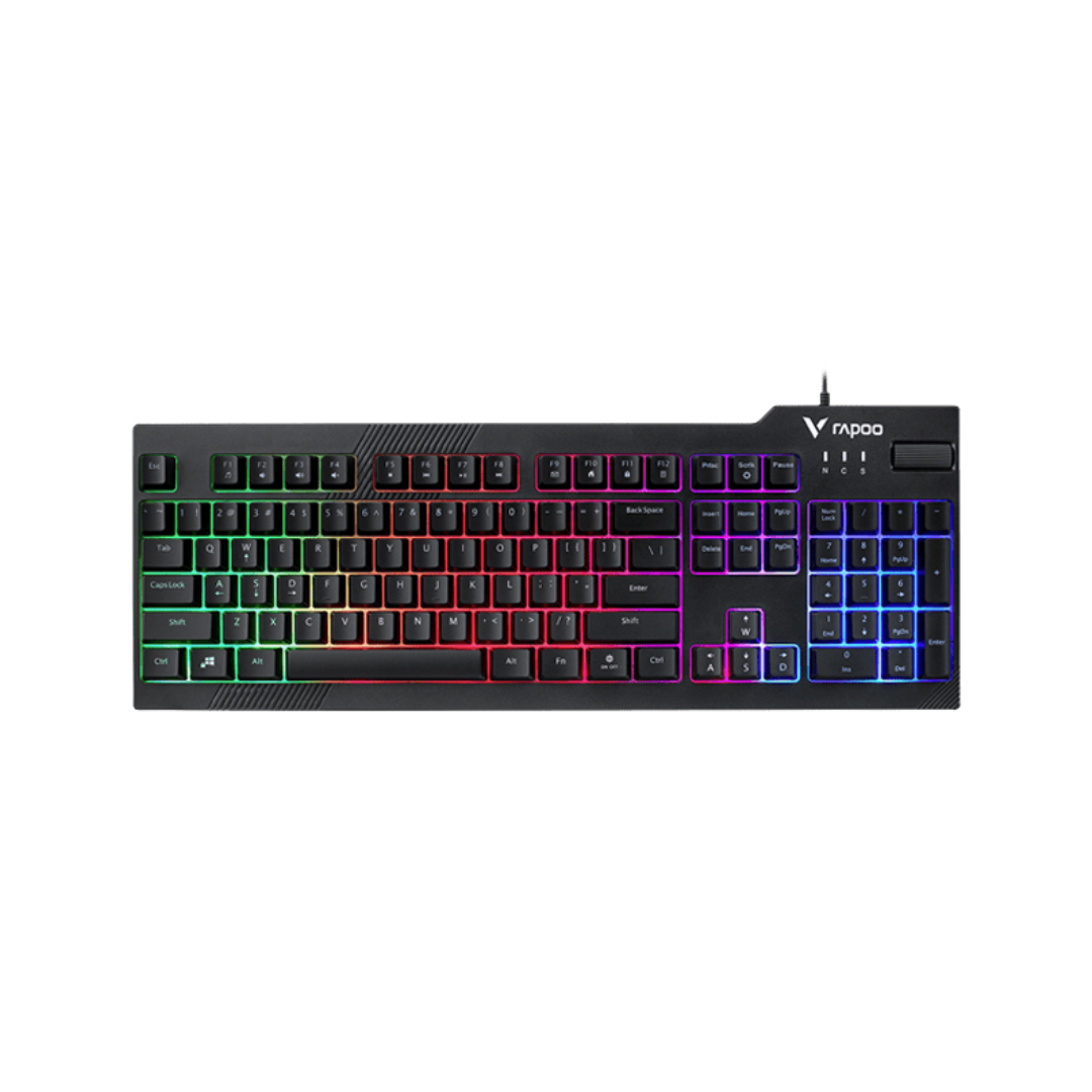 Rapoo V50S RGB Backlit Black Gaming Keyboard 12058