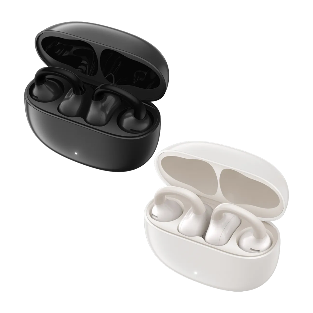 Edifier Comfo Q Open-ear True Wireless Earbuds (Black/White)